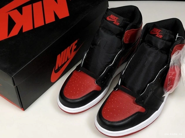 Chep Onekick High Jordan 1 Banned Air 555088-001 OG Retro 0630
